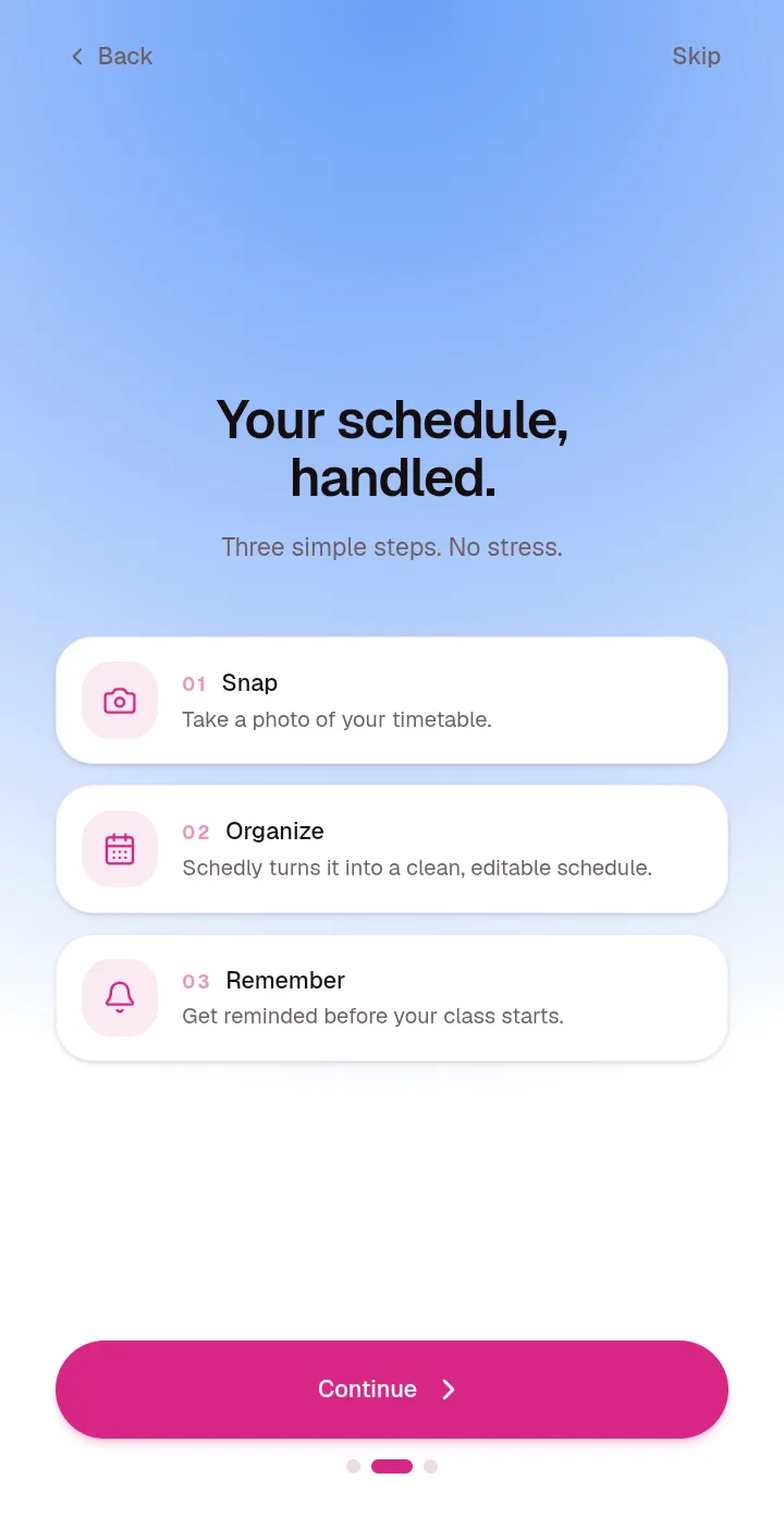 Schedly screenshot 3
