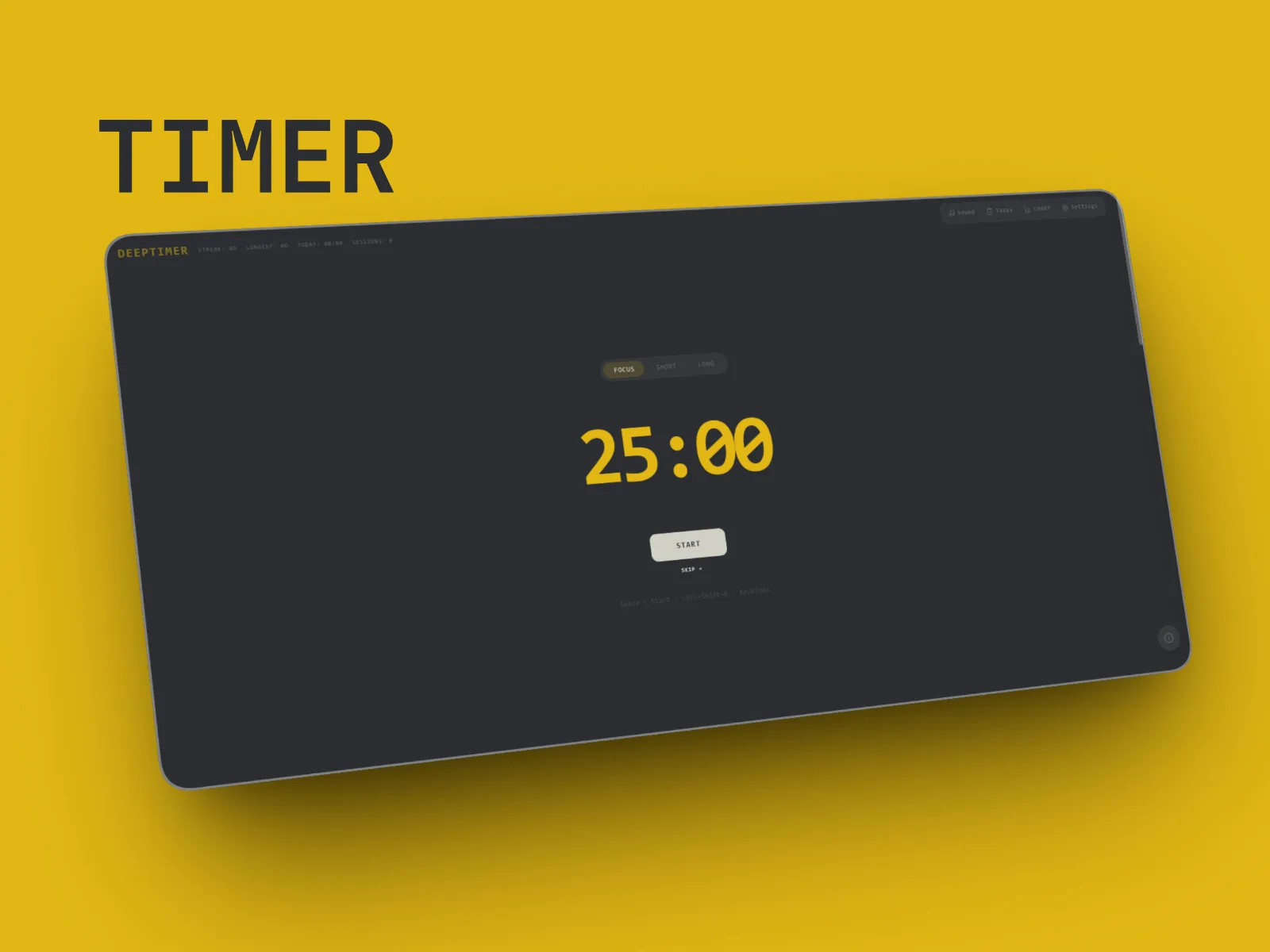 DeepTimer screenshot 1