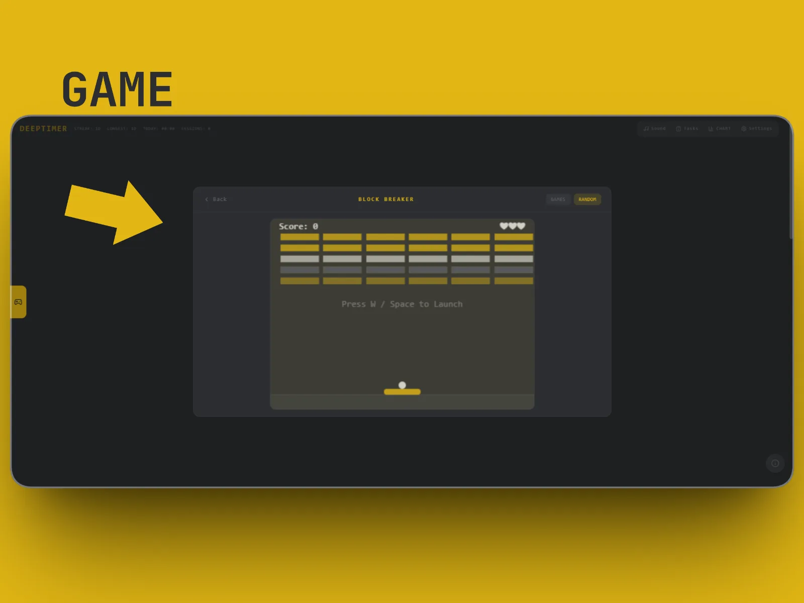 DeepTimer screenshot 2