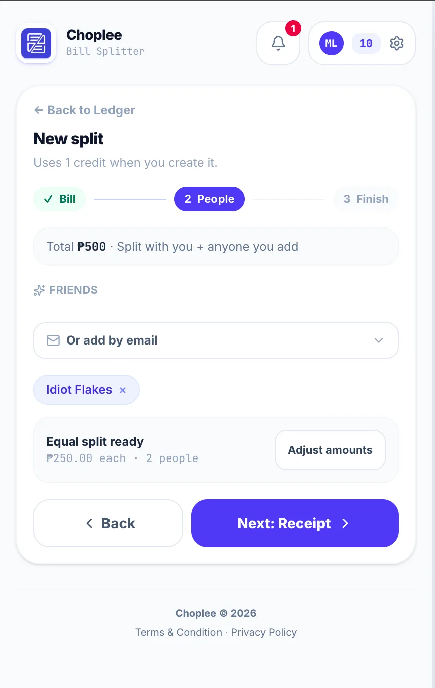 Choplee screenshot 2