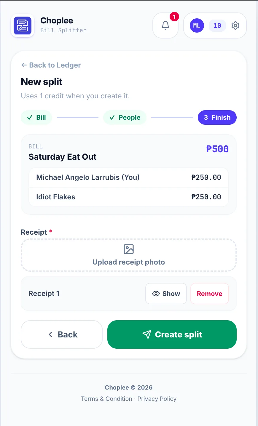 Choplee screenshot 3