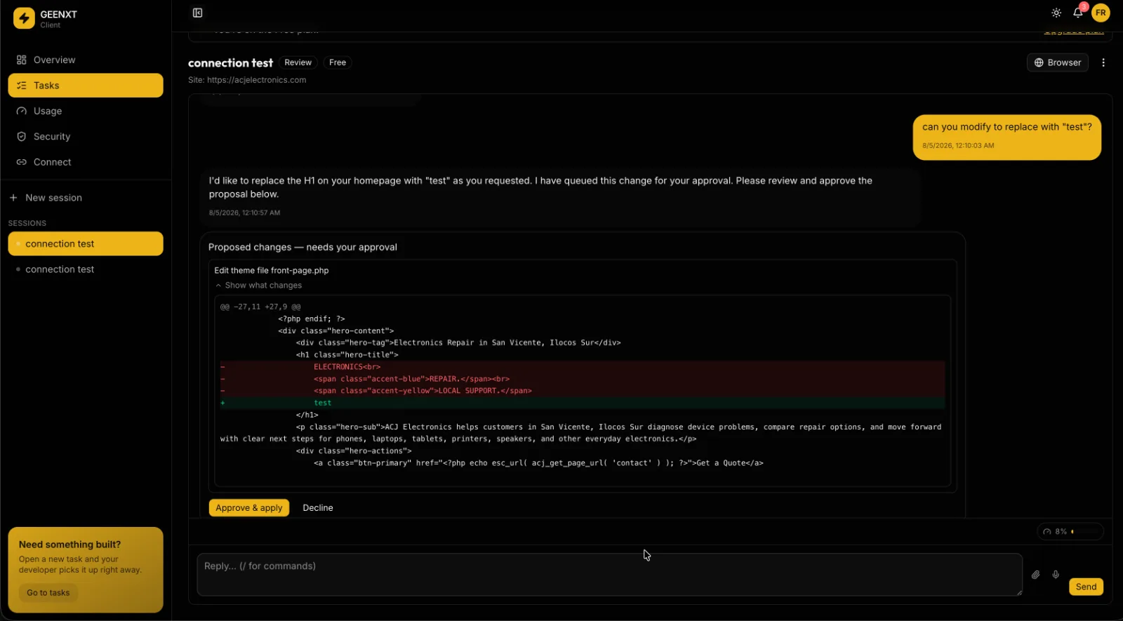 GEENXT screenshot 4