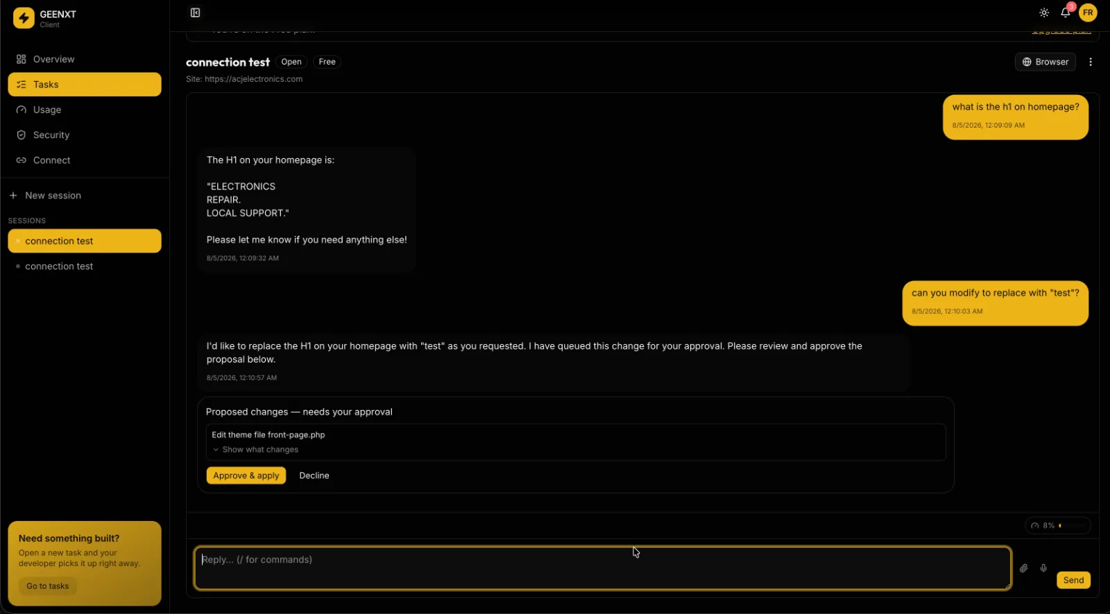 GEENXT screenshot 3