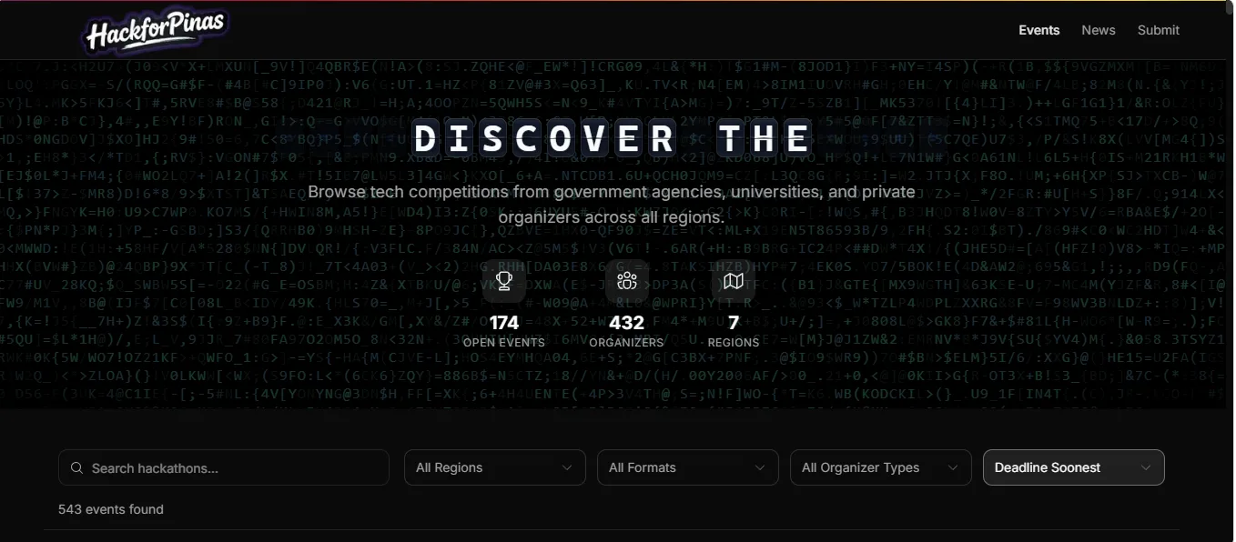 HackForPinas screenshot 1