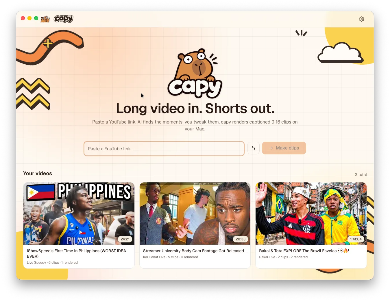 capy screenshot 1