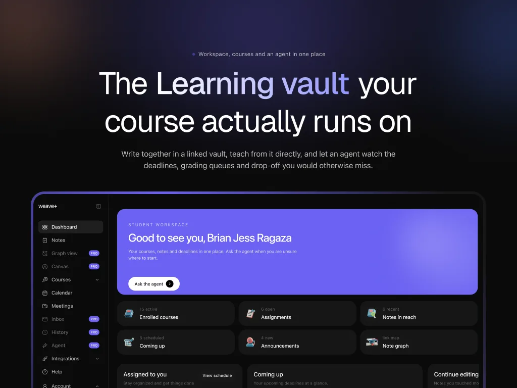 weave+ academy screenshot 1