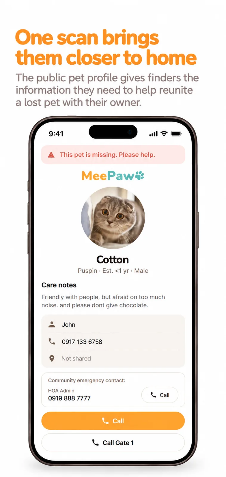 MeePaw screenshot 2