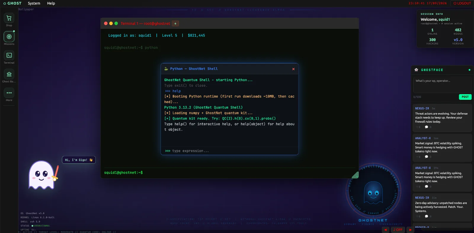 GhostNet Academy screenshot 3