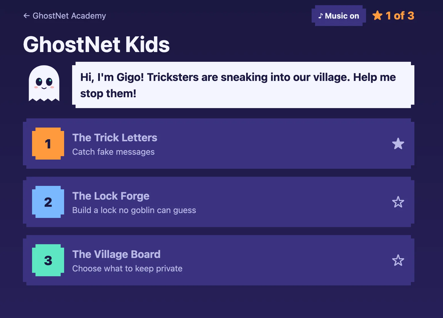 GhostNet Academy screenshot 3