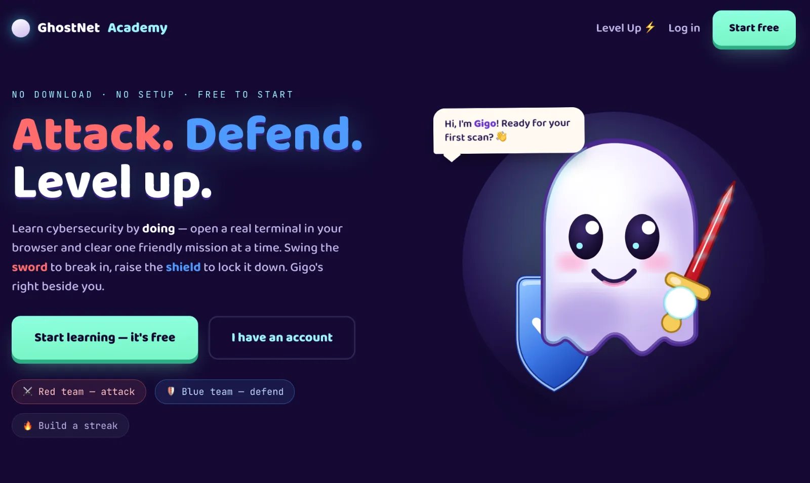 GhostNet Academy screenshot 1