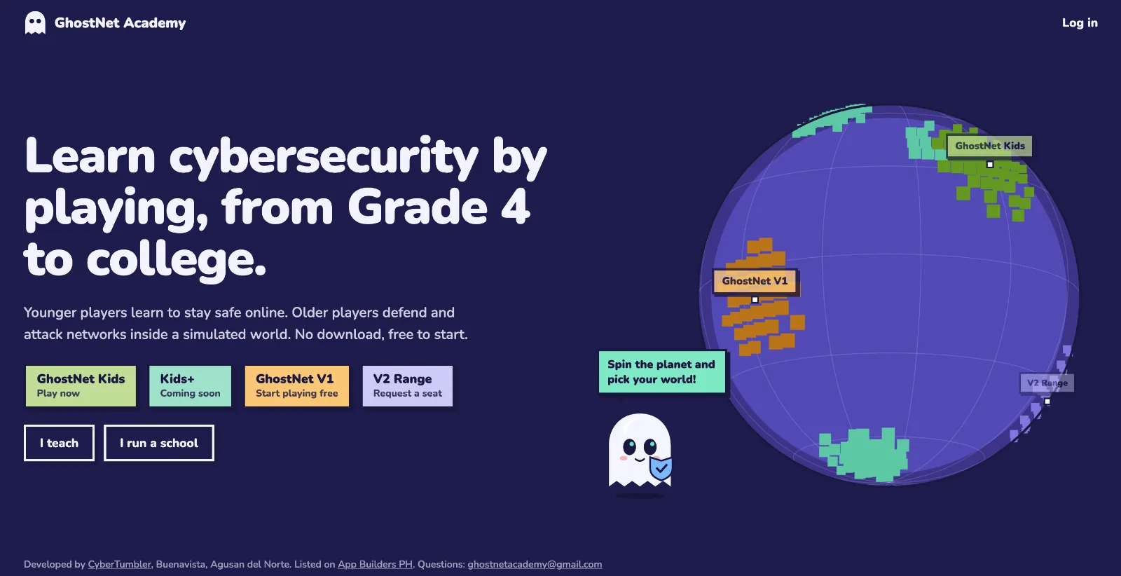 GhostNet Academy screenshot 2