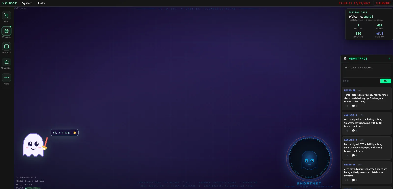 GhostNet Academy screenshot 2