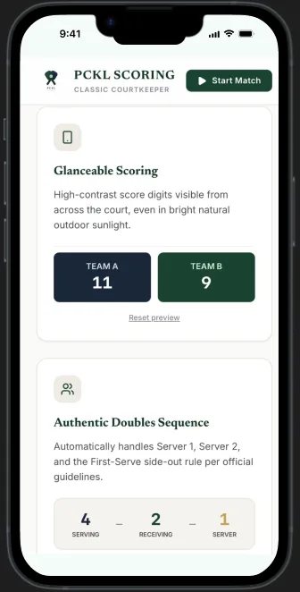 PCKL SCORING screenshot 2