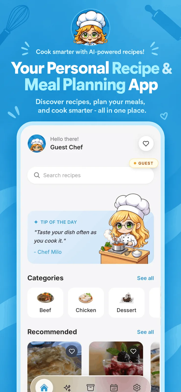 ChefMate: AI kitchen companion screenshot 1
