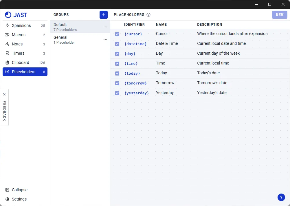 JAST screenshot 3