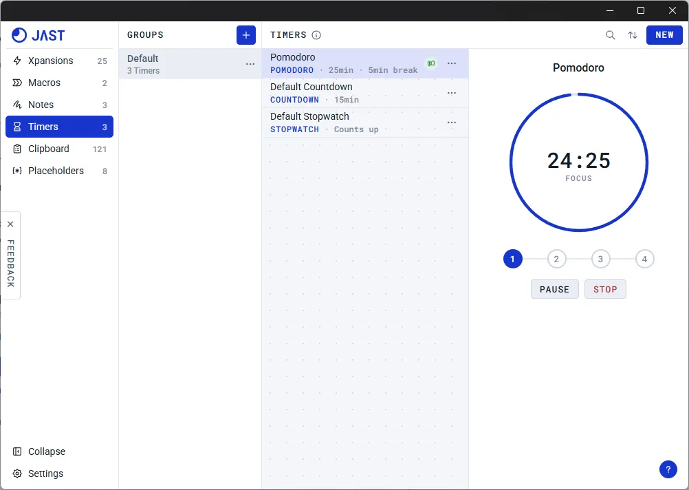 JAST screenshot 4