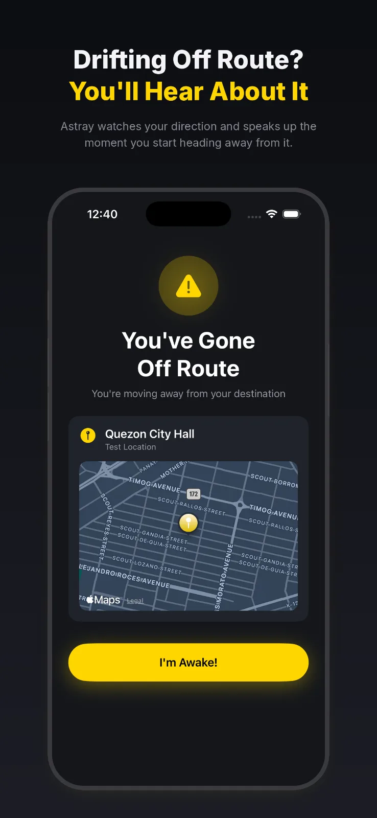 Astray - Commute Companion screenshot 1