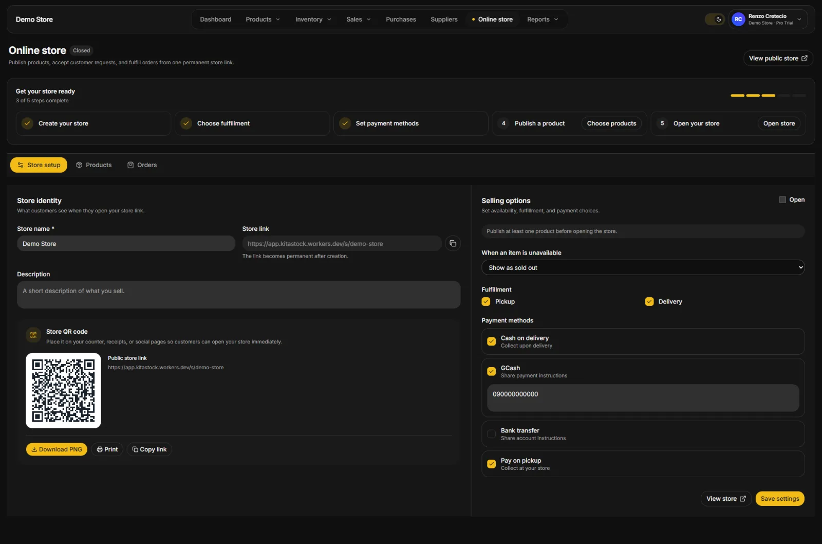 KitaStock screenshot 2