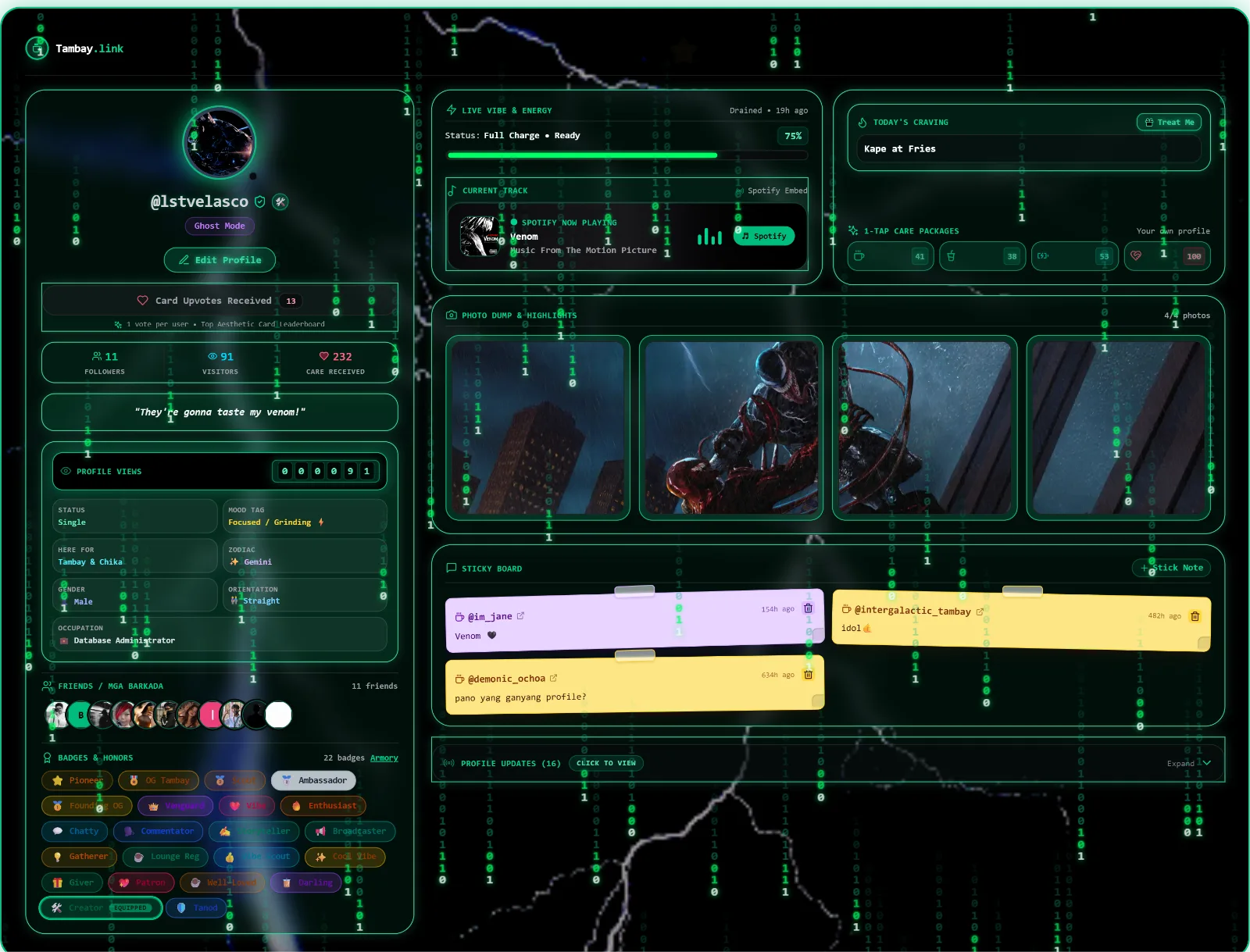 Tambay.link screenshot 1
