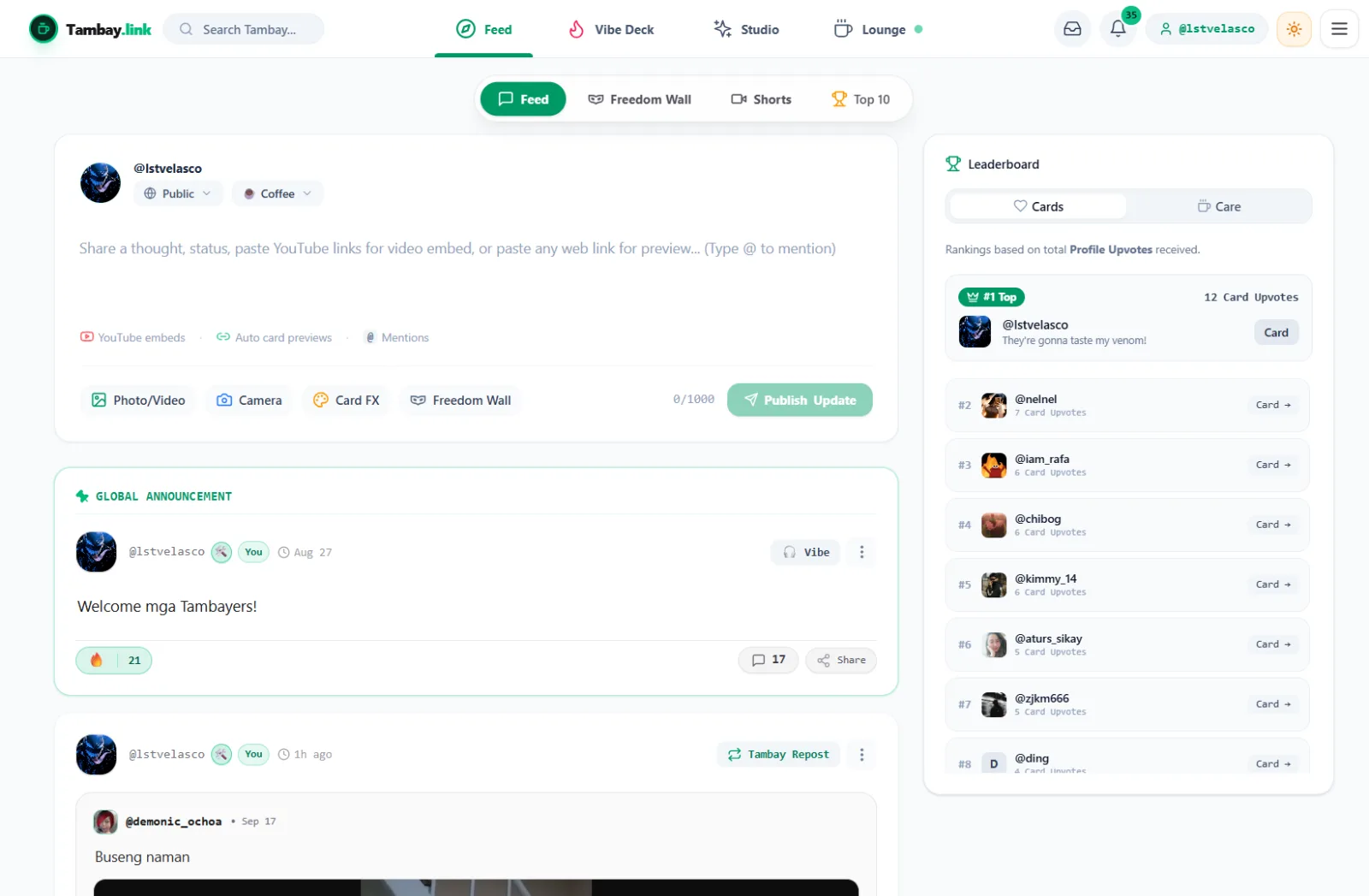 Tambay.link screenshot 3