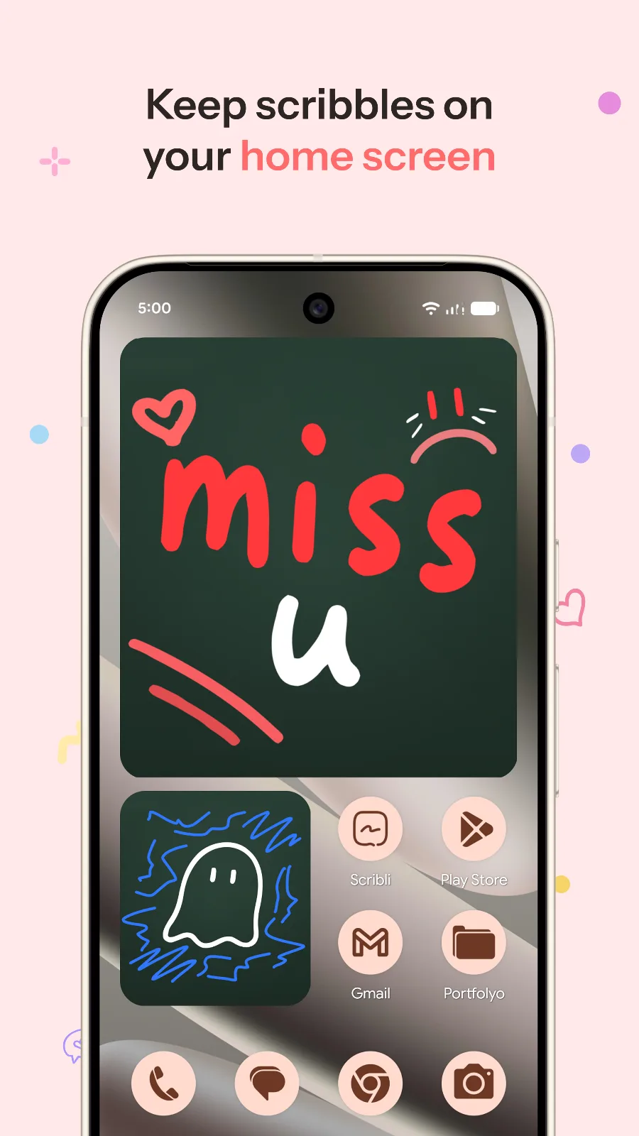 Scribli: Message Widget screenshot 1