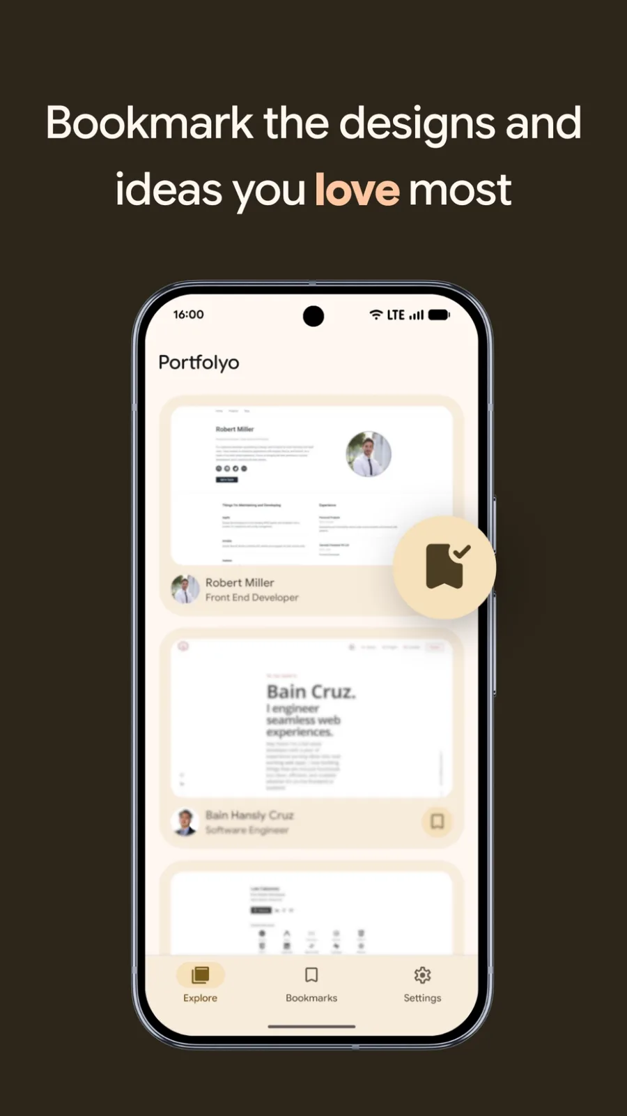 Portfolyo: Dev Portfolios screenshot 4