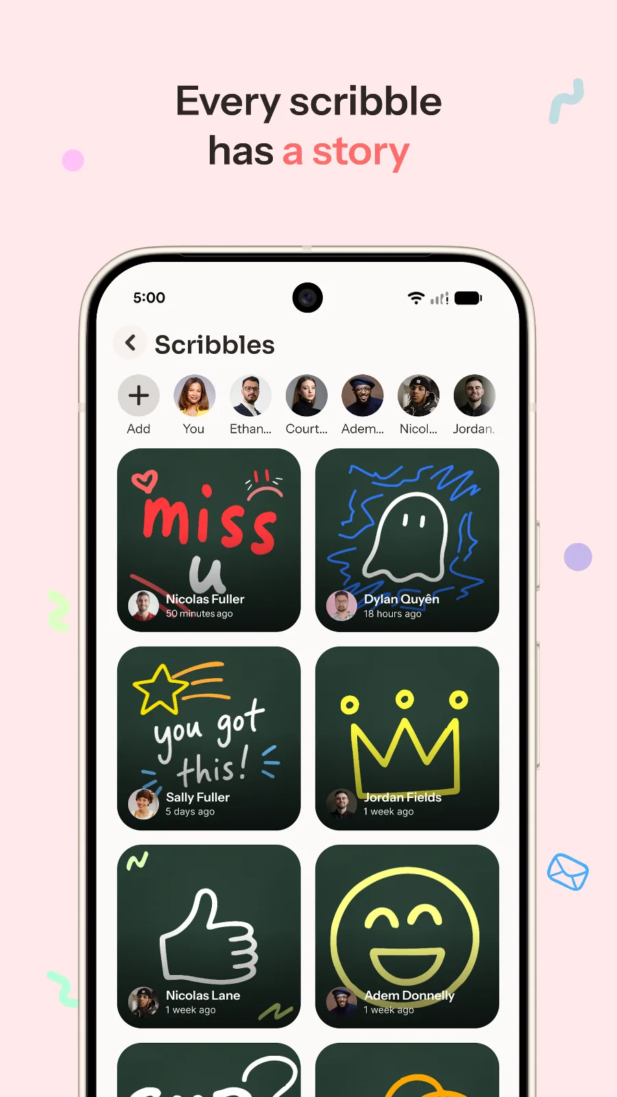 Scribli: Message Widget screenshot 4