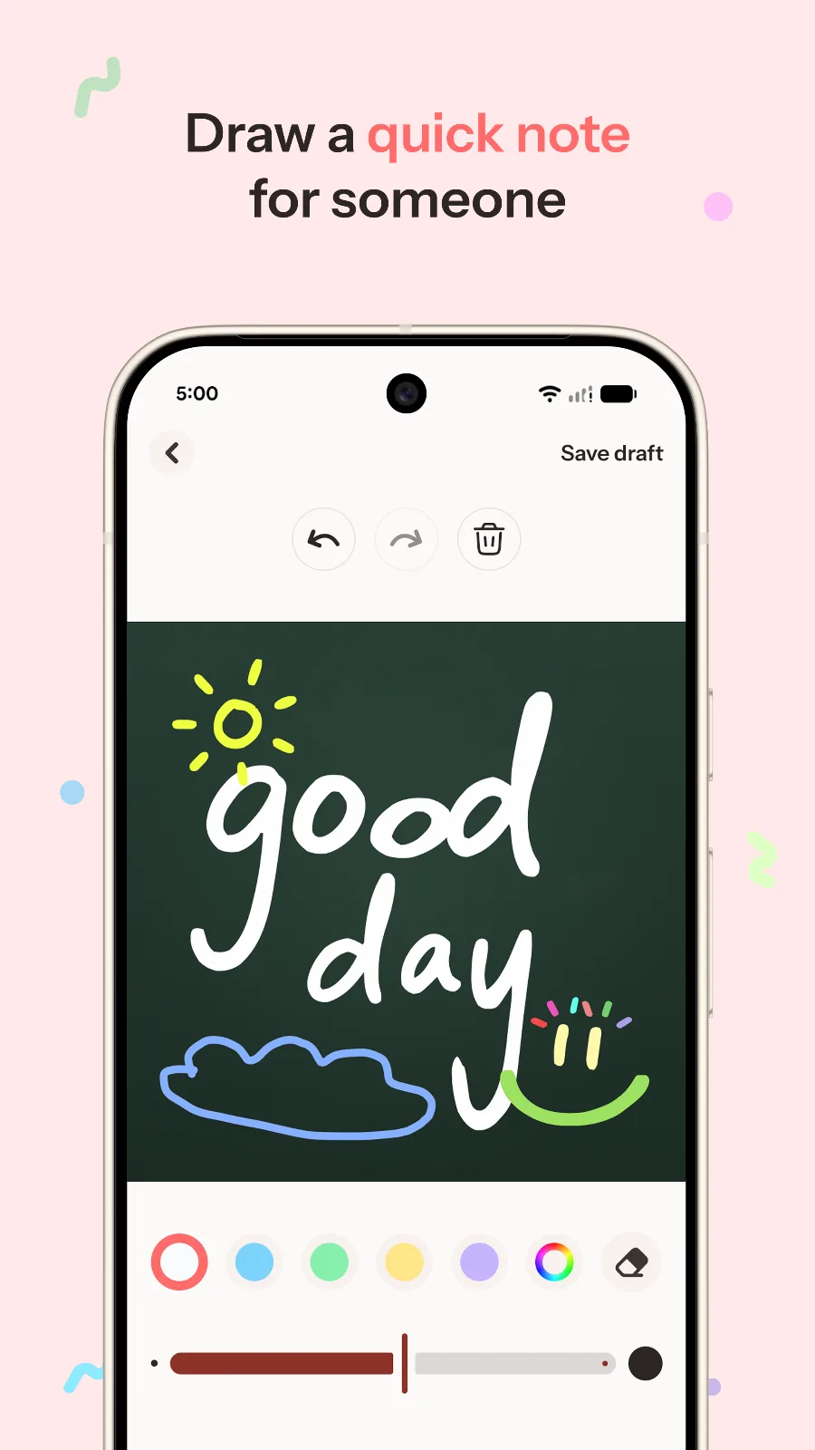 Scribli: Message Widget screenshot 2