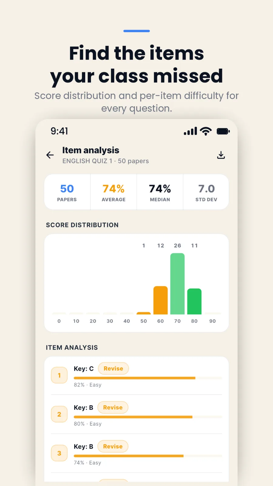 Kwagly: Answer Sheet Grader screenshot 3