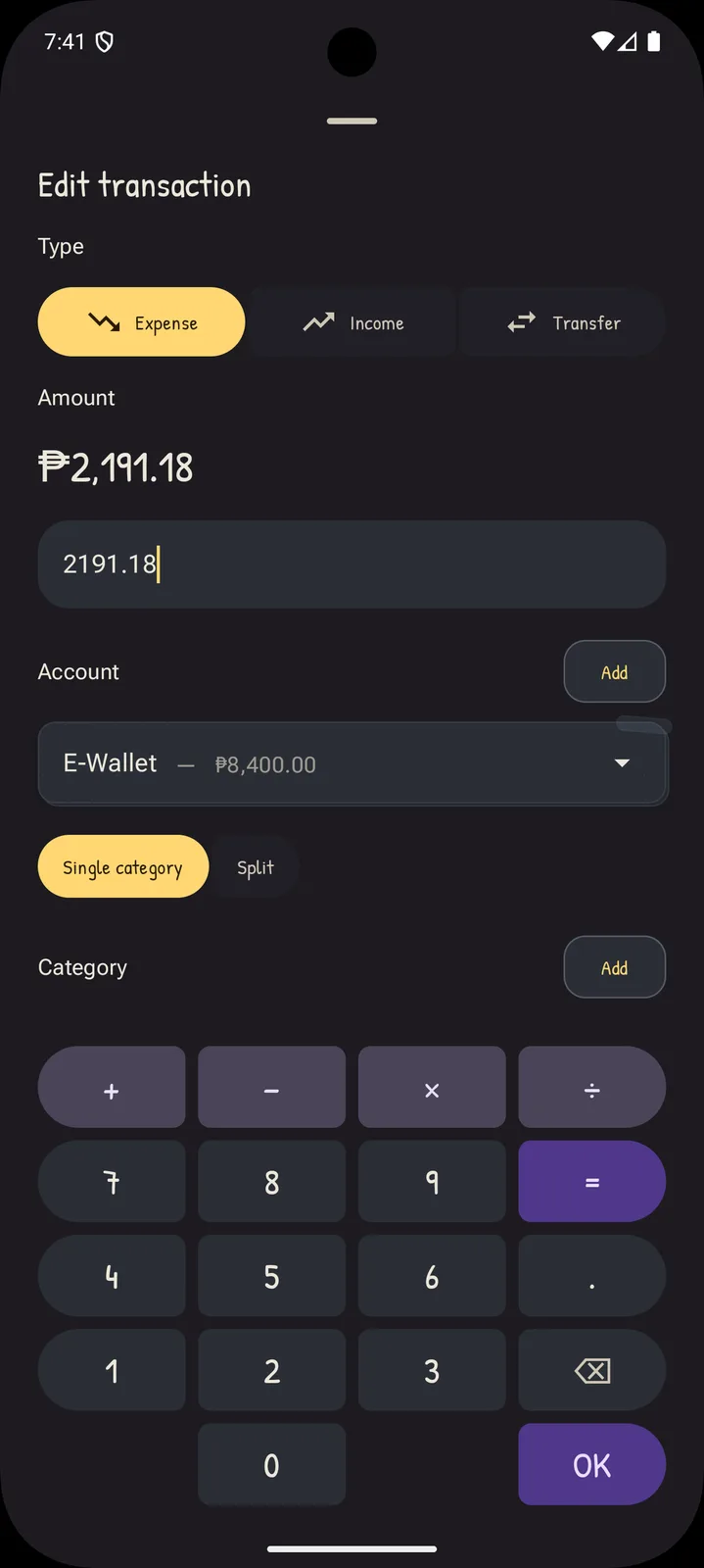 Money Manager: Expense Tracker screenshot 3
