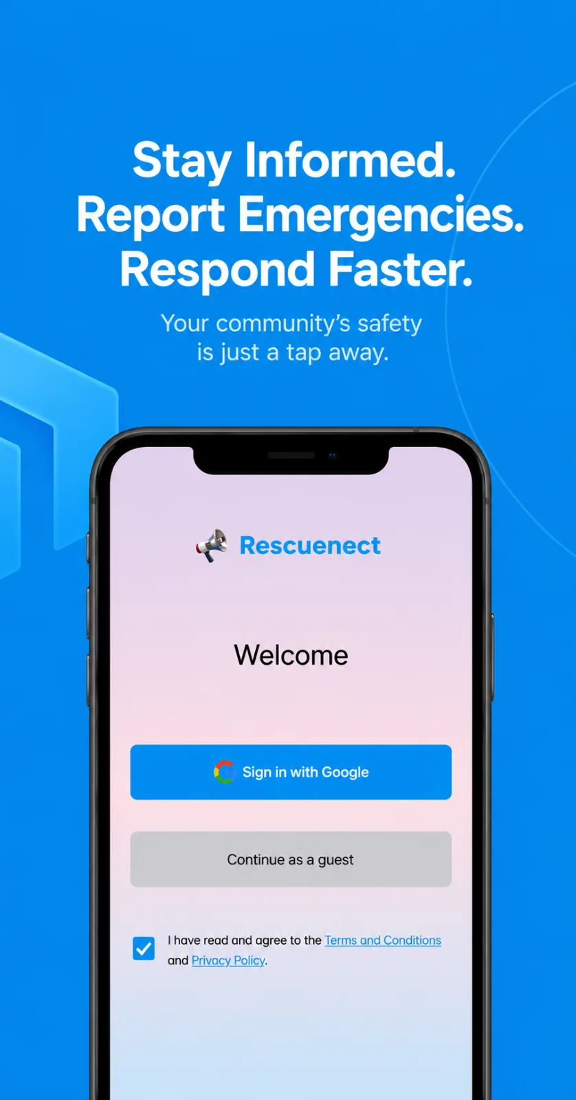 Rescuenect screenshot 1