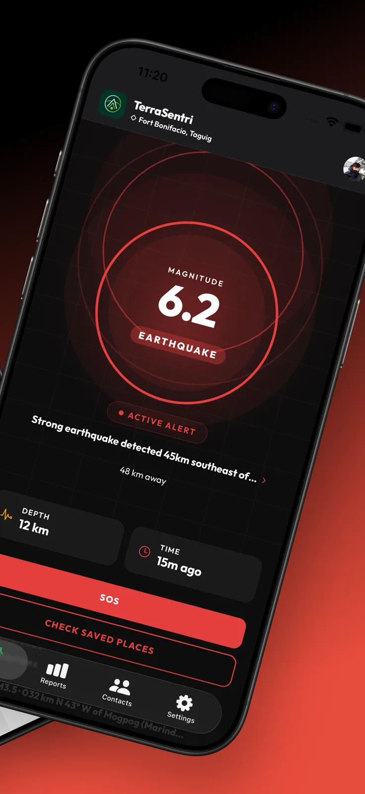 TerraSentri: Earthquake Alerts screenshot 2