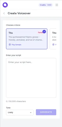 PinoyVO screenshot 1