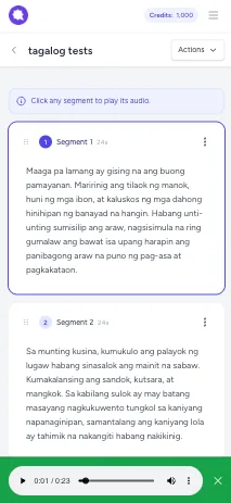 PinoyVO screenshot 2
