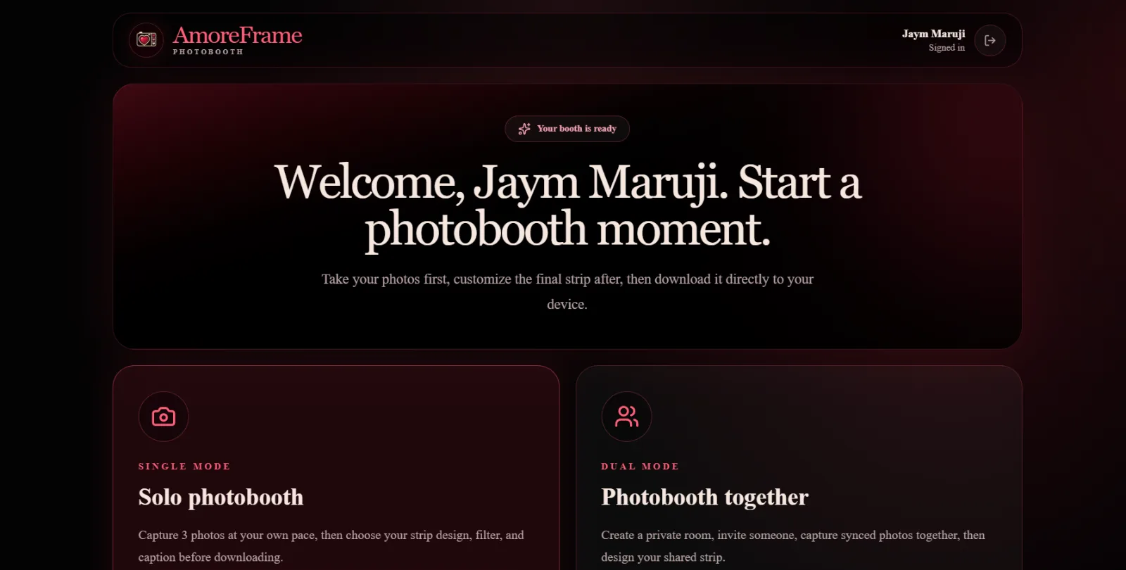 AmoreFrame screenshot 3