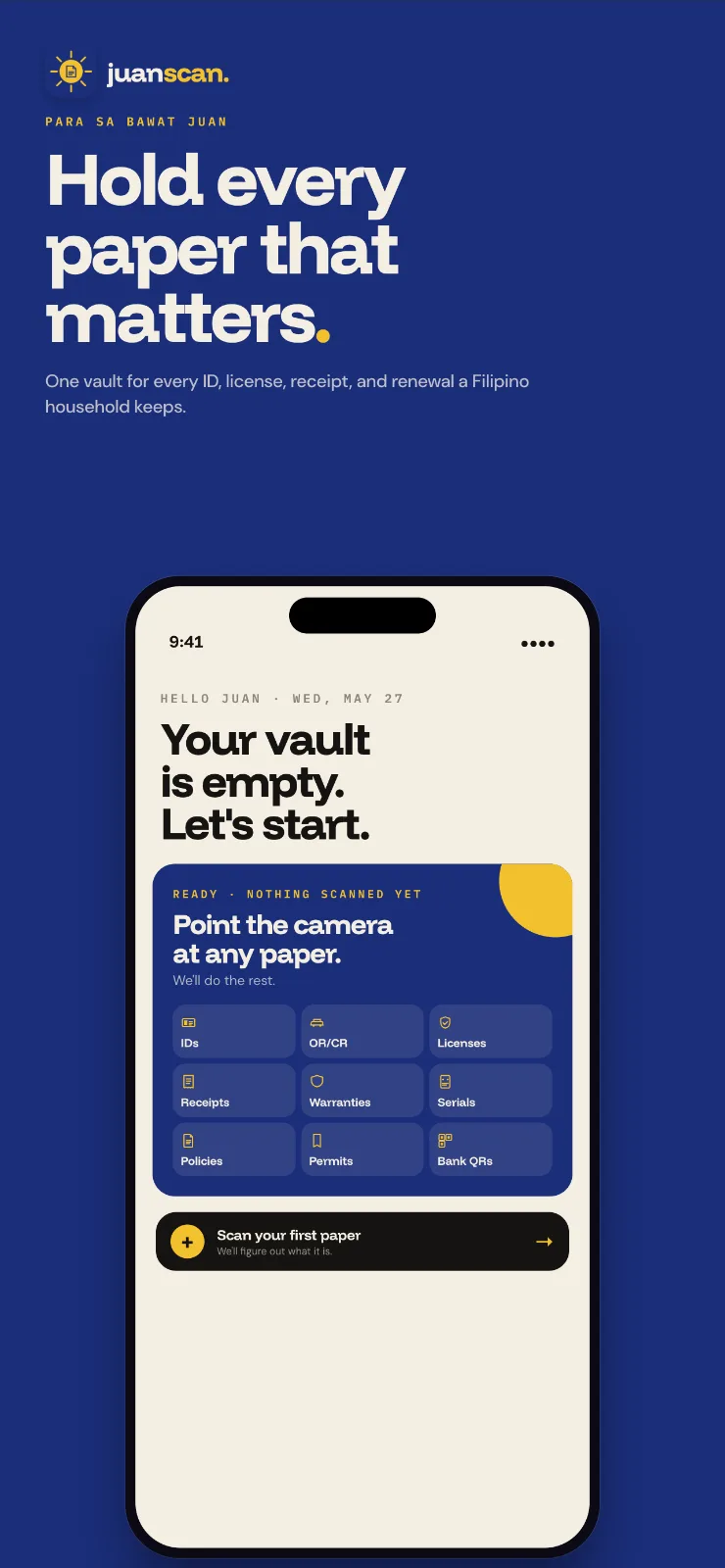 JuanScan screenshot 1