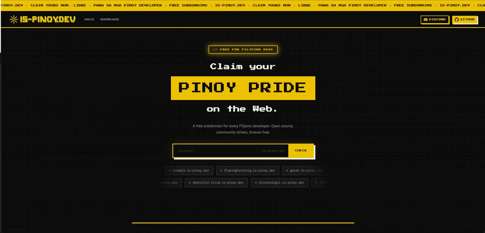 is-pinoy.dev screenshot 1