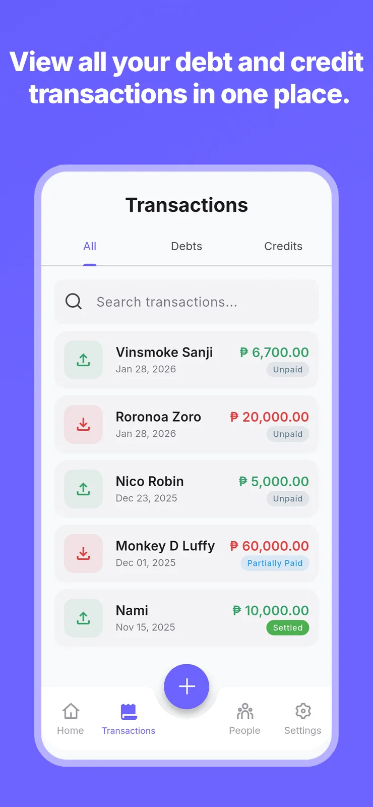 Utang: Credit & Debt Tracker screenshot 2