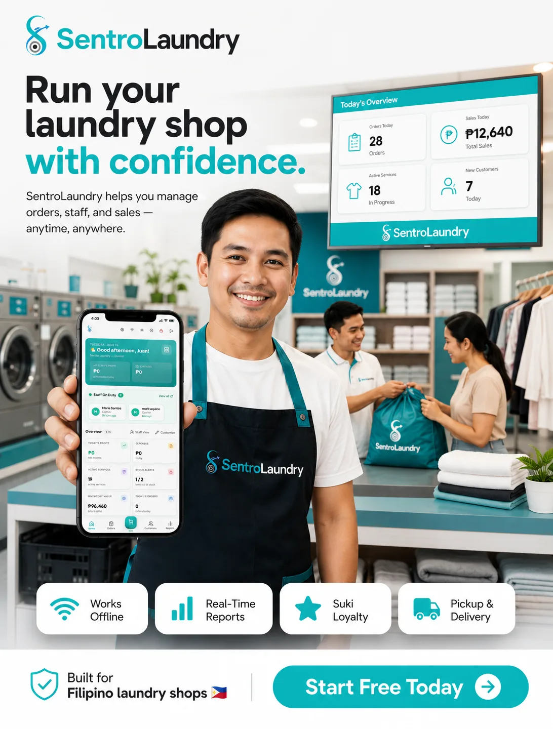 Sentro Laundry screenshot 2