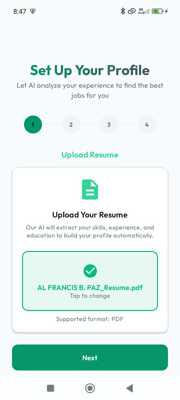 JobAi screenshot 2