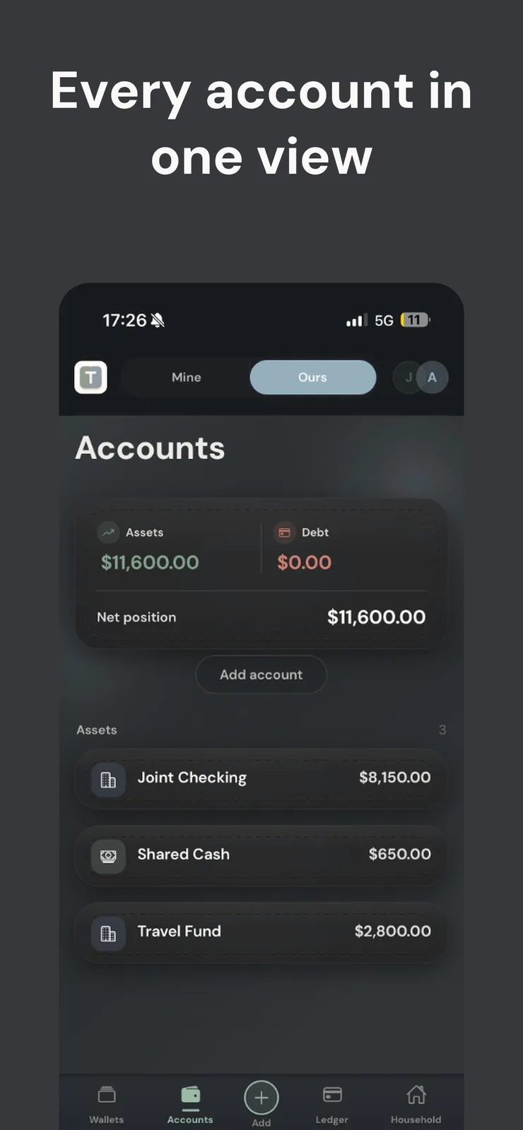 twofold - shared finances screenshot 3