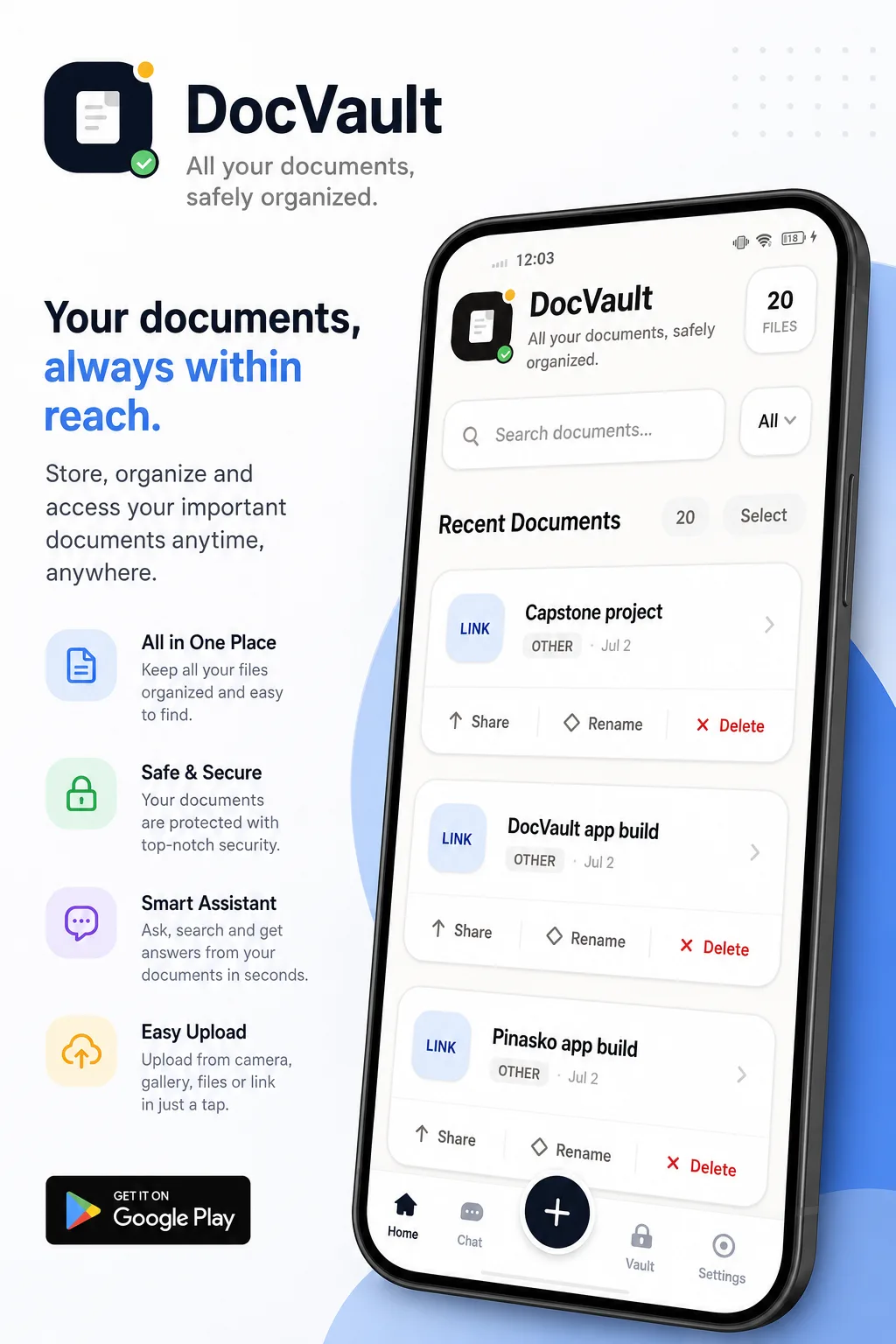 DocVault screenshot 4