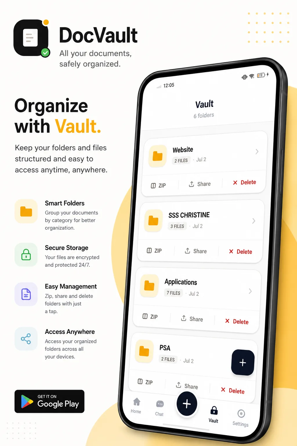 DocVault screenshot 3