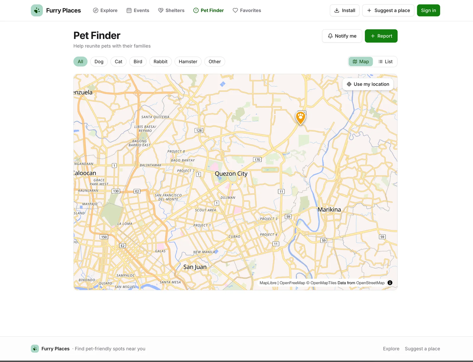Furry Places screenshot 3