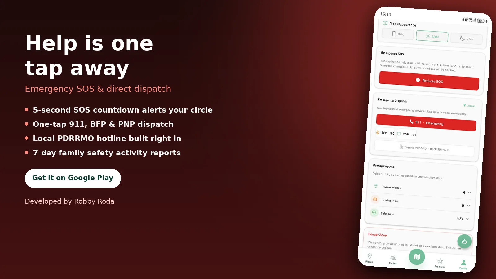 Safe Circle: Family Safety screenshot 1