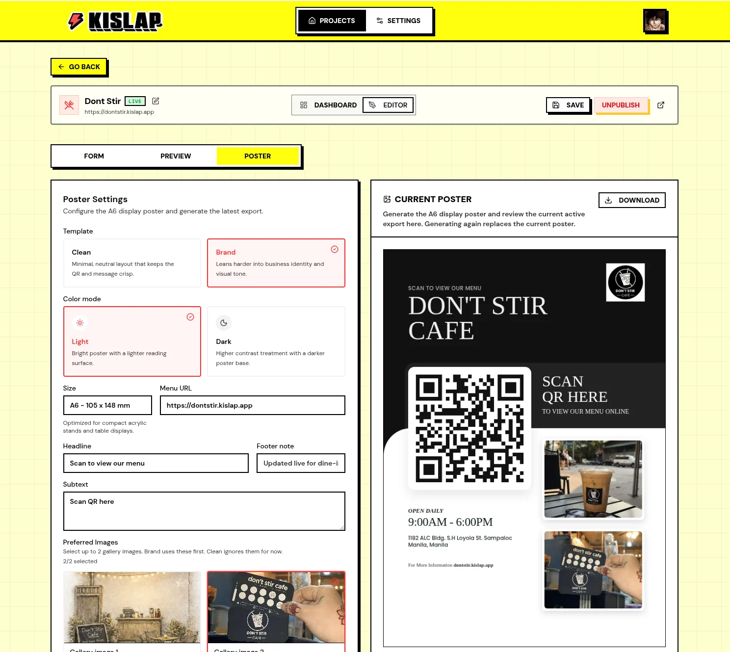 Kislap screenshot 4