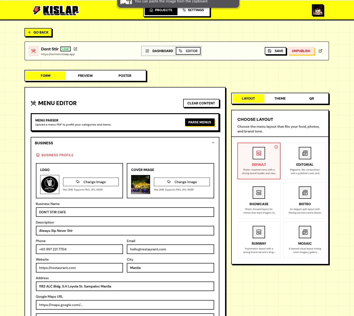 Kislap screenshot 3