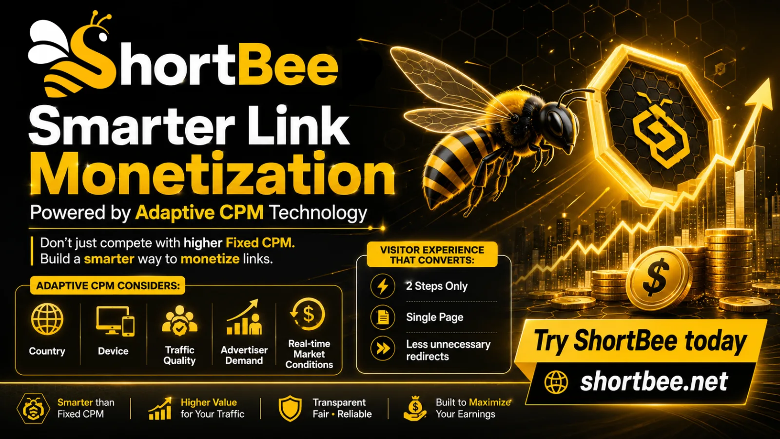 ShortBee screenshot 1