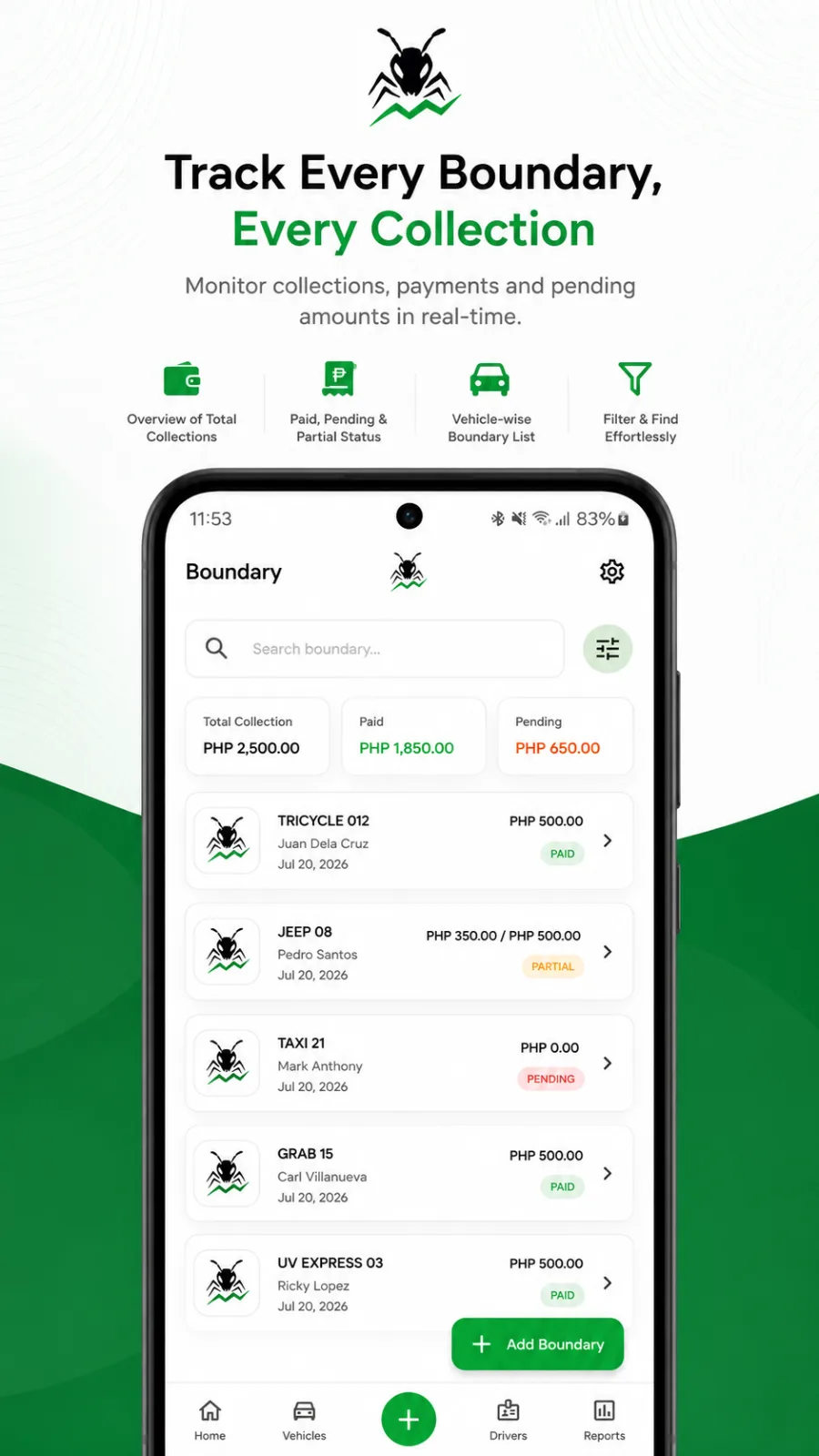 Antra - Boundary Tracker screenshot 3