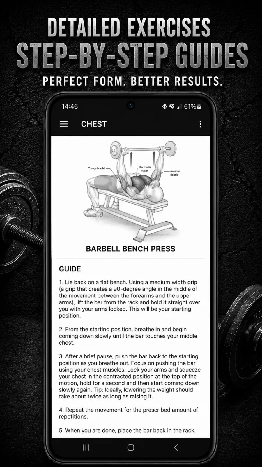 Gym Guider Classic screenshot 3
